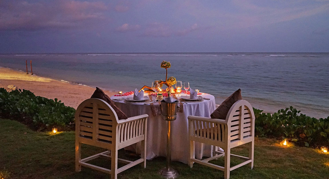 Private Bali Beach and Cave Events Bali Restaurant Bali Dining