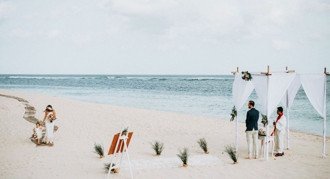 bali beach wedding