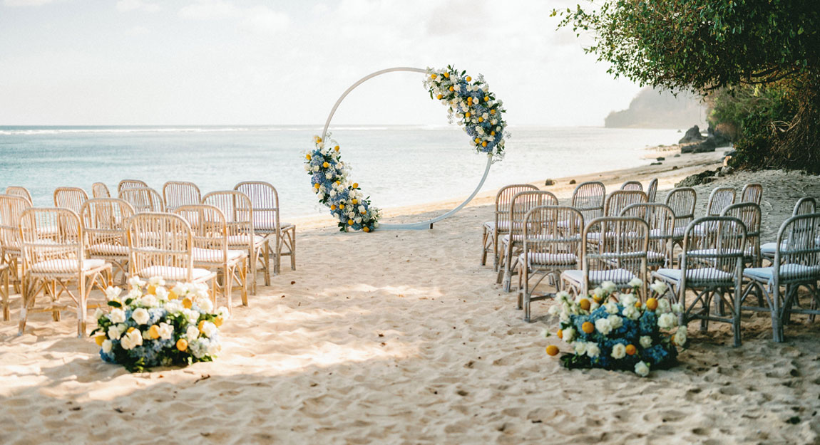 bali beach wedding