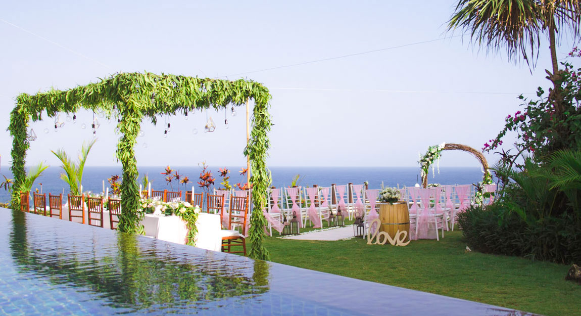 bali villa wedding