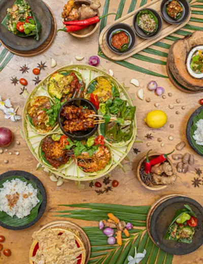 All inclusive Indonesian Rijsttafel Dinner