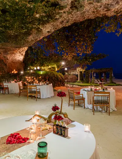 All inclusive Shared Cave Dining