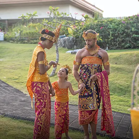 All inclusive Balinese costumes activities