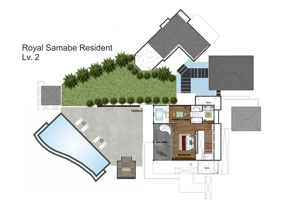 Royal Samabe Residence Layout