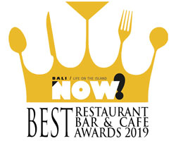 Now Bali Best Restaurant award 2019