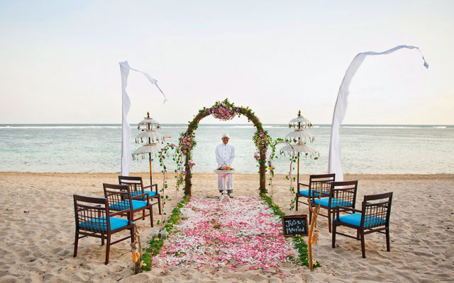 bali beach wedding