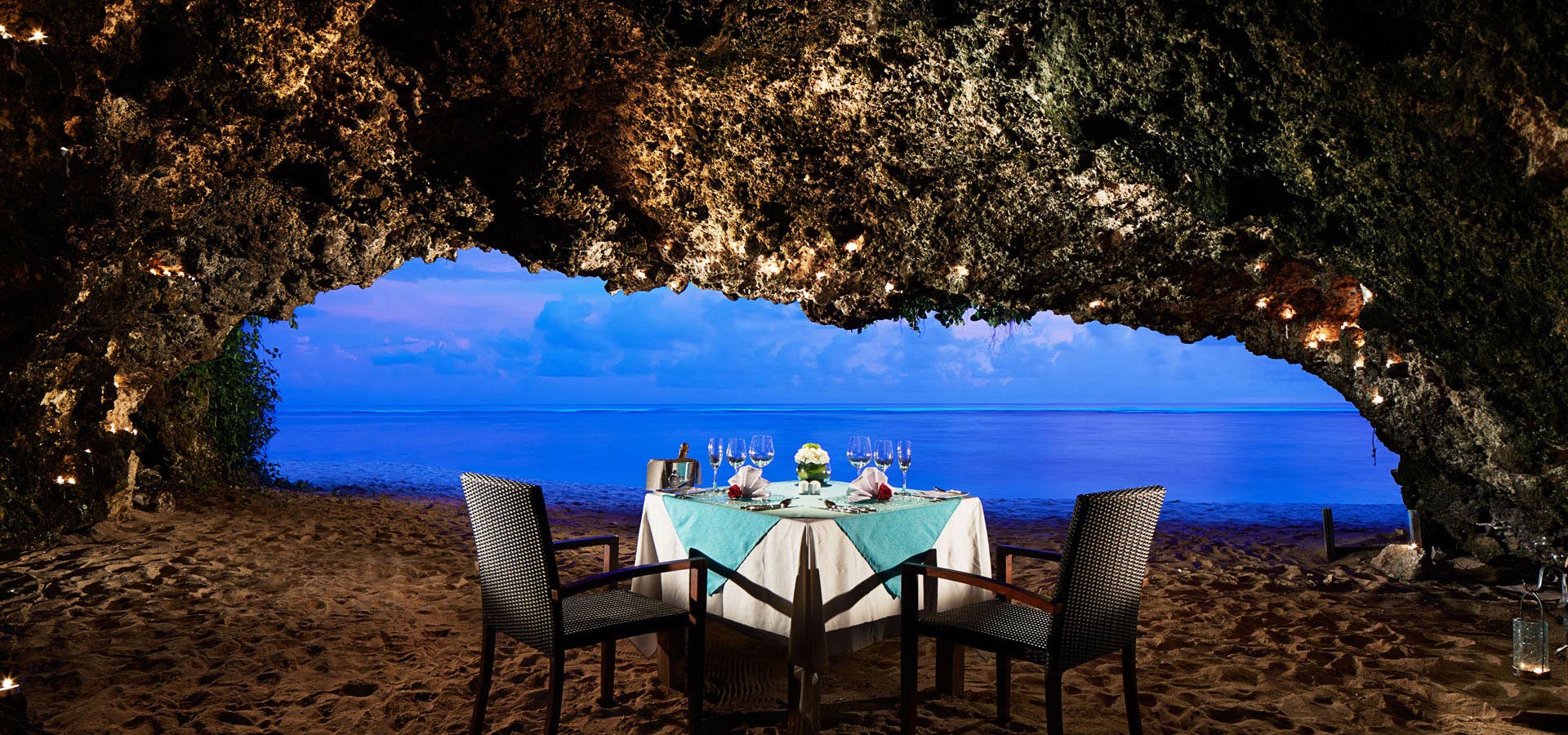 Private Cave Romantic Dinner at Samabe