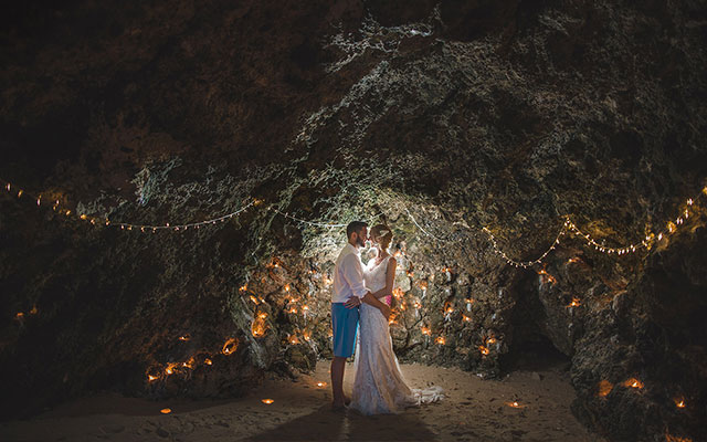 Bali Cave Wedding