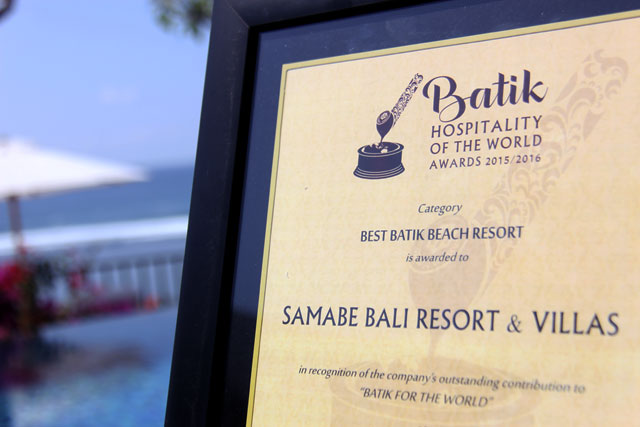 The best Batik Beach Resort Award